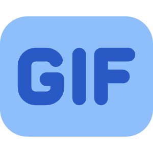 Gif Format Icon from Core Flat Set