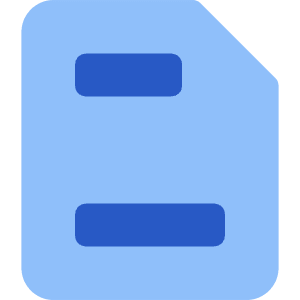 Header Footer Icon from Core Flat Set