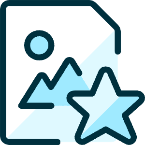 Image File Star Icon from Ultimate Duotone - Free Set