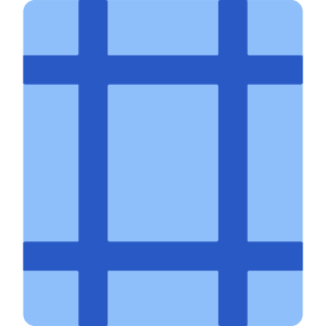 Margins Icon from Core Flat Set
