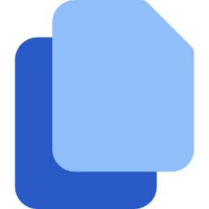 Multiple File 1 Icon from Core Flat Set