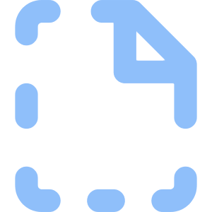 New File Dash Icon from Core Flat Set