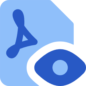 PDF Reader Icon from Core Flat Set