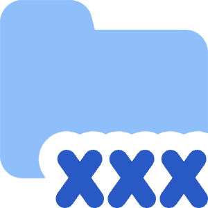 Porn Folder Icon from Core Flat Set