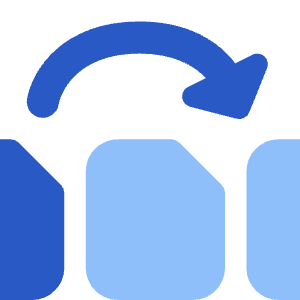 Reorder PDF Icon from Core Flat Set