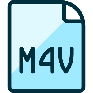 Video File M4v Icon from Ultimate Duotone - Free Set