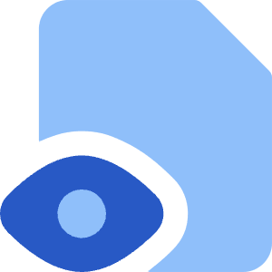 View Document Files Icon from Core Flat Set