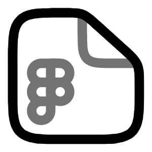 Figma File Icon from Solar Line Duotone Set