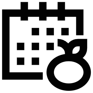Diet Calendar Icon from Atlas Line Set
