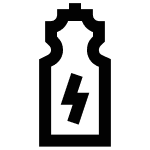 Energy Bottle Icon from Atlas Line Set