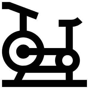 Exercise Bike Icon from Atlas Line Set