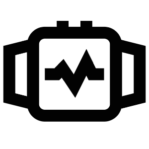 Heartrate Monitor Icon from Atlas Line Set