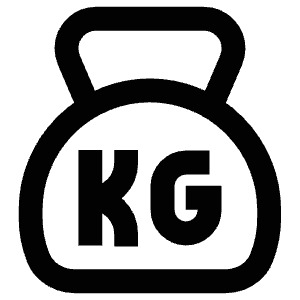 Kg Weight Icon from Atlas Line Set