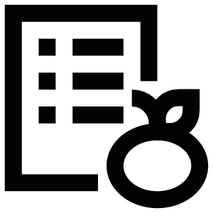 Meal Plan Icon from Atlas Line Set
