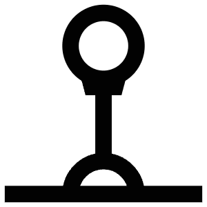 Punching Ball Icon from Atlas Line Set