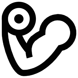 Strength Icon from Atlas Line Set
