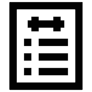 Workout List Icon from Atlas Line Set