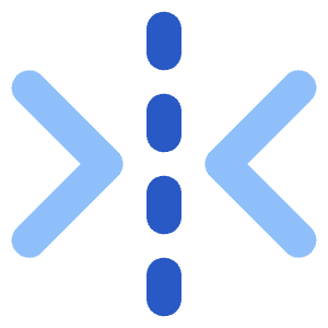 Flip Horizontal Arrow 2 Icon from Core Flat Set