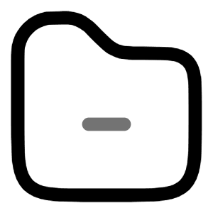 Remove Folder Icon from Solar Line Duotone Set