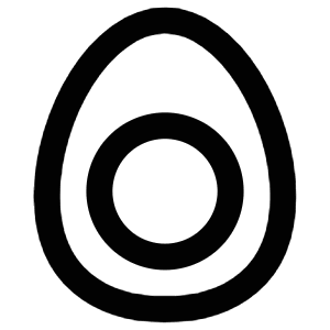 Avocado Icon from Atlas Line Set
