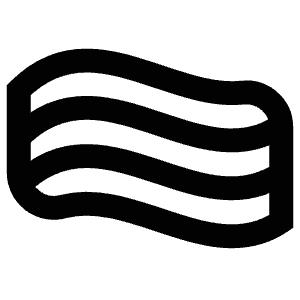 Bacon Icon from Atlas Line Set