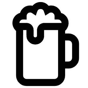 Beer Icon from Atlas Line Set