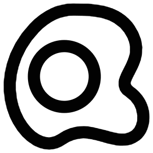 Egg Icon from Atlas Line Set