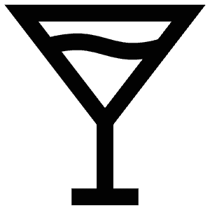Martini Icon from Atlas Line Set