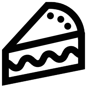Pie Slice Icon from Atlas Line Set