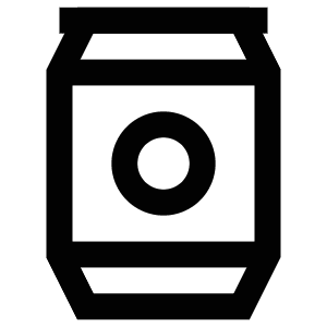 Soda Can Icon from Atlas Line Set