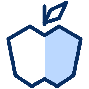Apple 2 Icon from Cyber Duotone - Free Set