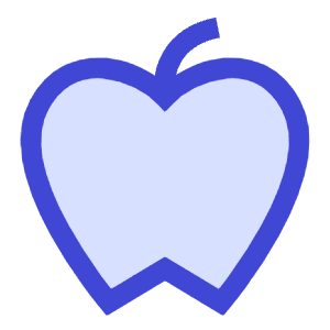 Apple Icon from Sharp Duo - Free Set