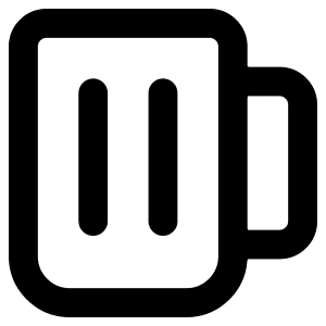 Beer Mug Icon from Core Remix - Free Set