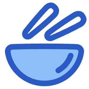 Bowl Chop Stick Icon from Plump Duo - Free Set
