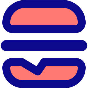 Burger 1 Icon from Core Pop - Free Set
