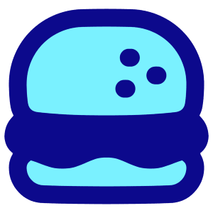 Burger Icon from Plump Pop - Free Set