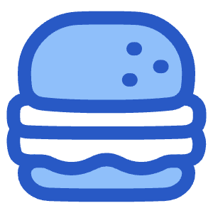 Burger Icon from Plump Duo - Free Set