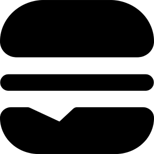Burger Icon from Core Solid - Free Set