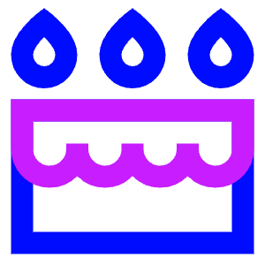 Cake Icon from Sharp Neon - Free Set