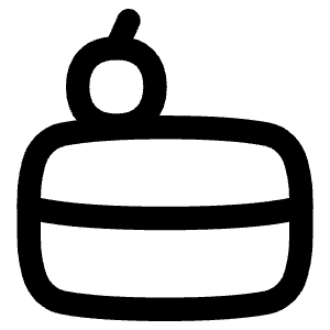 Cake Slice Icon from Flex Line - Free Set