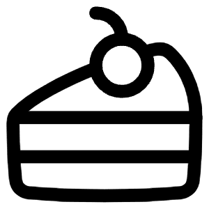 Cake Slice Icon from Plump Line - Free Set