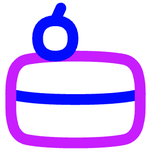 Cake Slice Icon from Flex Neon - Free Set