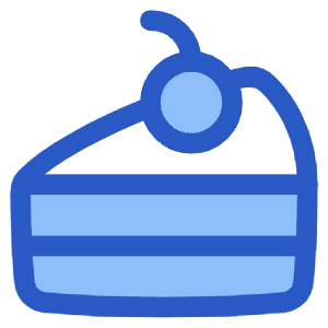 Cake Slice Icon from Plump Duo - Free Set