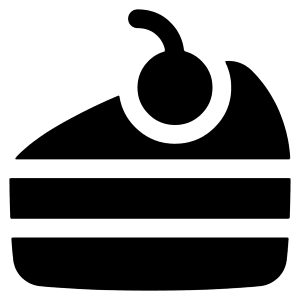 Cake Slice Icon from Plump Solid - Free Set