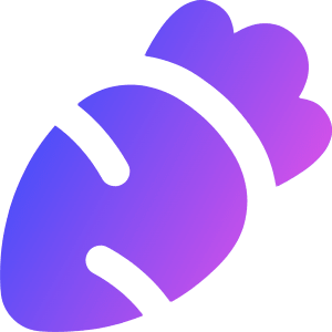 Carrot Icon from Flex Gradient - Free Set