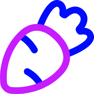 Carrot Icon from Flex Neon - Free Set
