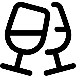 Champagne Party Alcohol Icon from Flex Line - Free Set