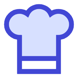 Chef Toque Hat Icon from Sharp Duo - Free Set