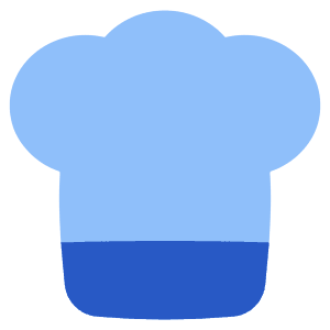 Chef Toque Hat Icon from Flex Flat - Free Set