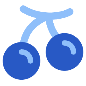 Cherries Icon from Plump Flat - Free Set